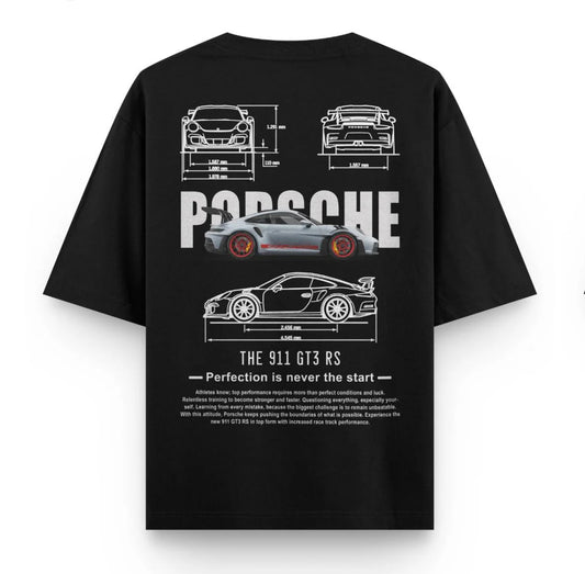 PORSCHE- Oversized T-Shirt